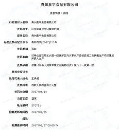 青州泰华食品违规在保护区加工受罚，初级农产品销售背后的环保警钟